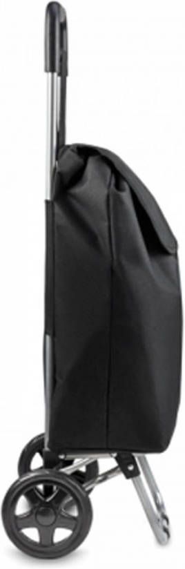 GS Quality Products Boodschappentrolley 42 Liter Zwart