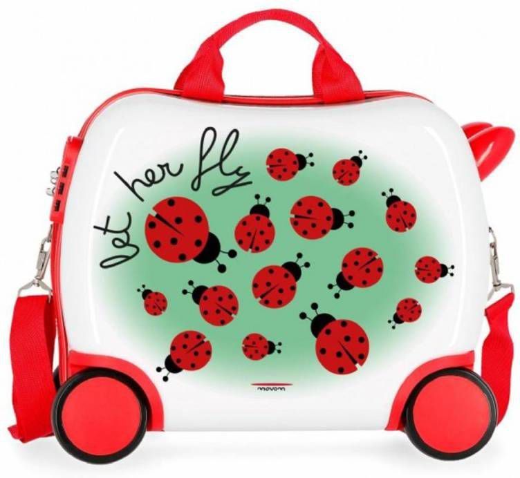 Disney Rolling Suitcase 4 Wheels Movem Happy Time