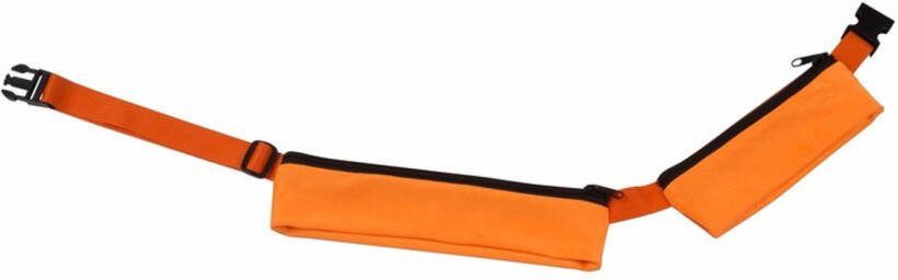 Merkloos Oranje Reis Heuptas Met 2 Vakjes 80 107 Cm Heuptassen