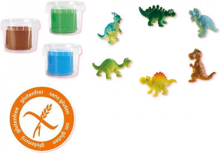 SES Creativ e®, Jurassic dino wereld(kleiwild geval )