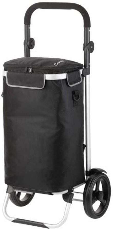 Shoppingcruiser  'Allround' Boodschappentrolley   Boodschappenwagen Met Koelvak   Afneembare Tas   Waterafstotend   Zwart