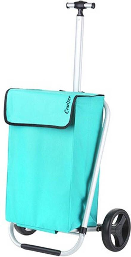 Shoppingcruiser Stable Light Stabiele Boodschappenwagen 35 Liter Groen