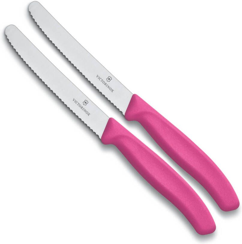 Victorinox Swissclassic Tomatenmes 2 delig Roze
