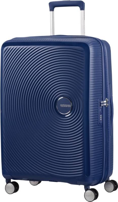 American Tourister Soundbox Expandable Spinner 67cm Midnight Navy