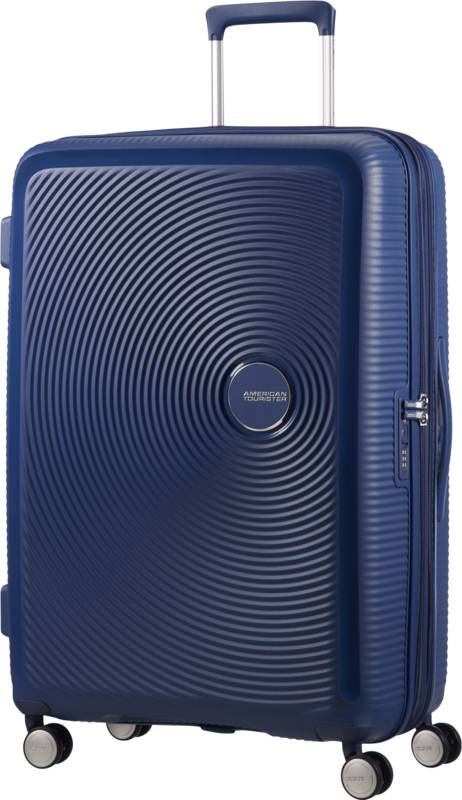 American Tourister Soundbox Expandable Spinner 77cm Midnight Navy