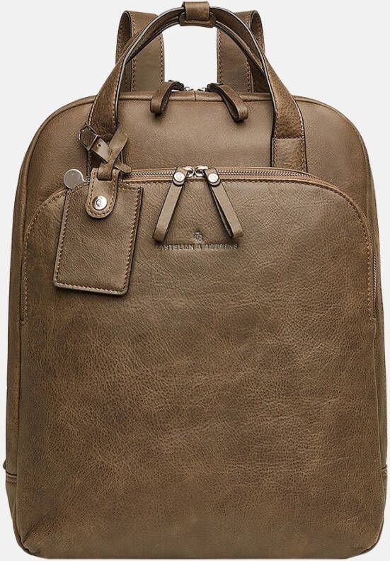 Castelijn & Beerens Laptop rugzak Carisma Laptop Backpack 15.6 Inch Groen
