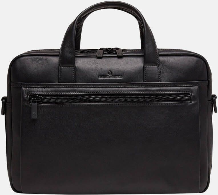 Castelijn & Beerens Nappa X Charlie Laptop/Tablet Tas 15.6&apos, &apos, zwart