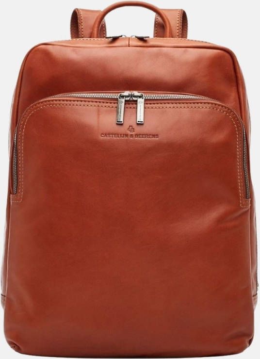 Castelijn & Beerens Firenze Business Rugzak 15.6" + Tablet lichtbruin backpack
