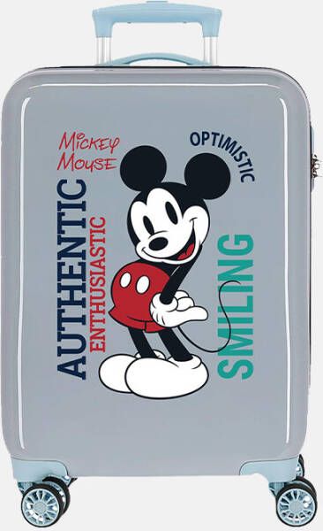 Disney Micky Mouse kinderkoffer 55 cm grijs