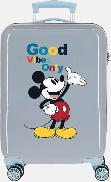 Disney Micky Mouse kinderkoffer 55 cm grijs