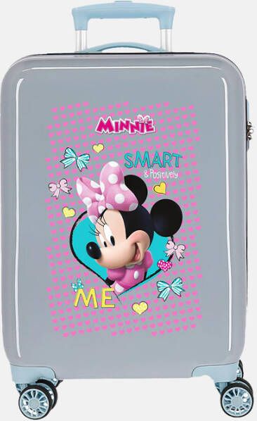 Disney Minnie Mouse kinderkoffer 55 cm grijs