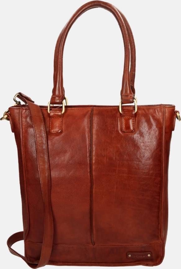 Enrico Benetti shopper cognac