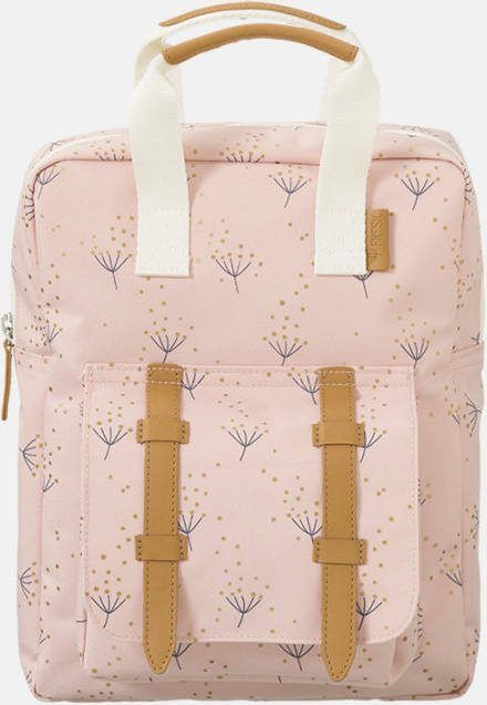 Fresk rugzak Small met all over print lichtroze