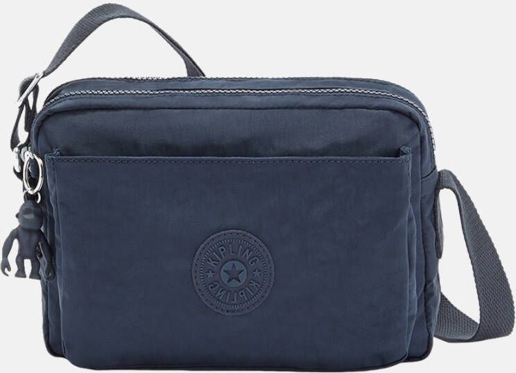Kipling Abanu M Schoudertas blue bleu 2 Damestas
