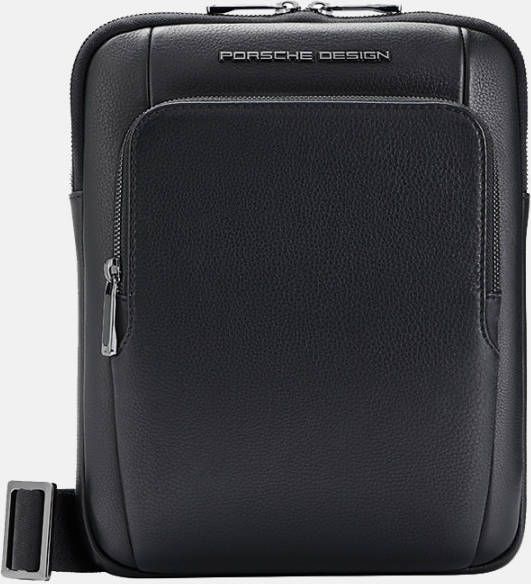 Porsche Design Roadster Leather Shoulderbag S black Herentas