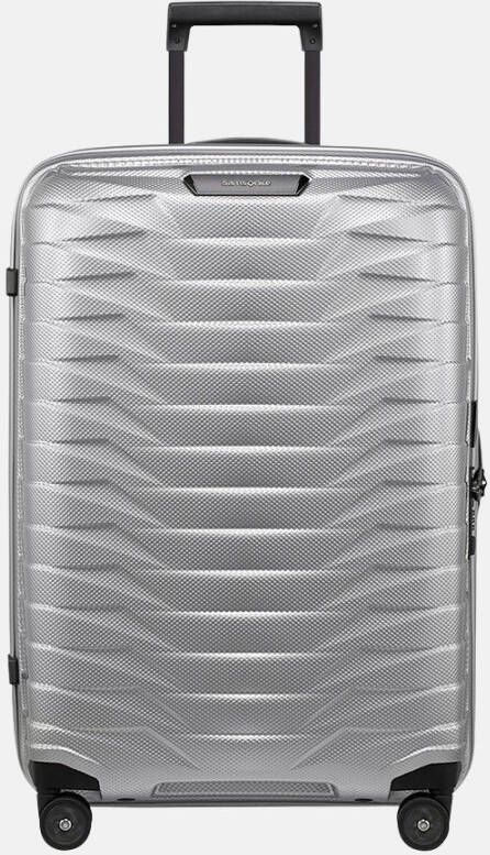 Samsonite Reiskoffers Proxis Spinner 69/25 Zilverkleurig