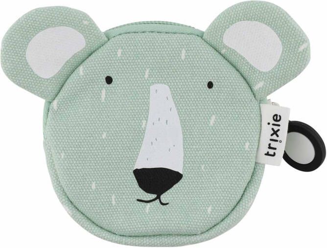 TRIXIE Ritsportemonnees Wallet Mr. Polar Bear Mint