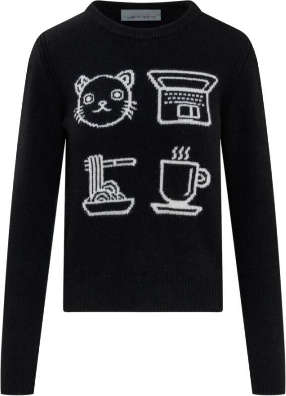 alberta ferretti Sweaters Zwart Dames