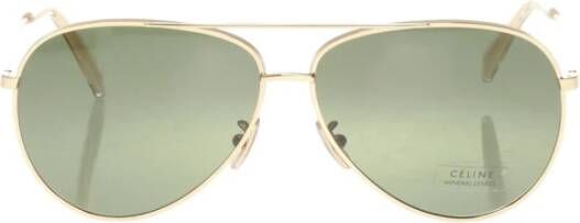 Celine Zonnebrillen Geel Heren