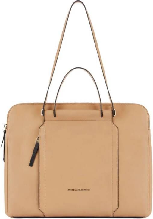 Piquadro Handtassen Beige Dames