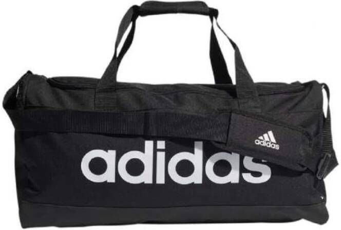 Adidas Performance Senior sporttas Linear Duffel M 35L zwart/wit