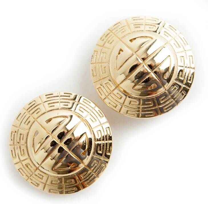 Knip op oorbellen Givenchy Pre owned, Geel, Dames