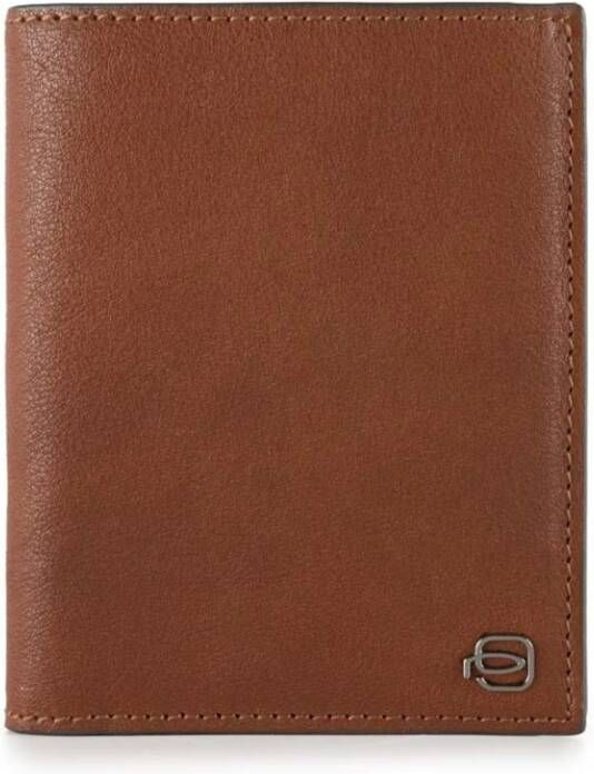Piquadro Black Square Men's Wallet Vertical tobacco