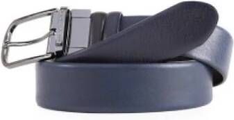 Piquadro Riemen Blauw Heren