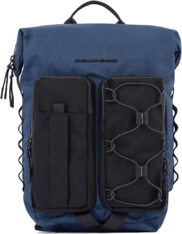 Piquadro Rugzak , Blauw, Heren