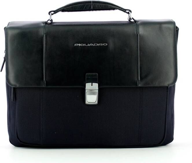 Piquadro Uitbreidbare deurmap , Blauw, Heren