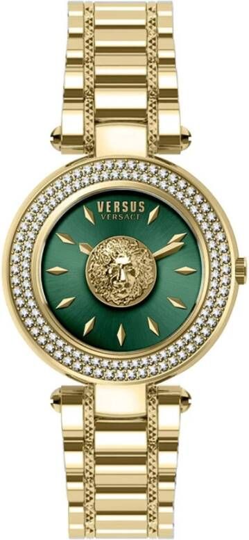 Versus Versace Bricklane horloge , Geel, Unisex
