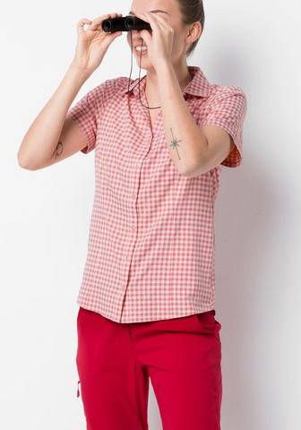 Jack Wolfskin Kepler T shirt Dames Lichtroze/Gebroken Wit