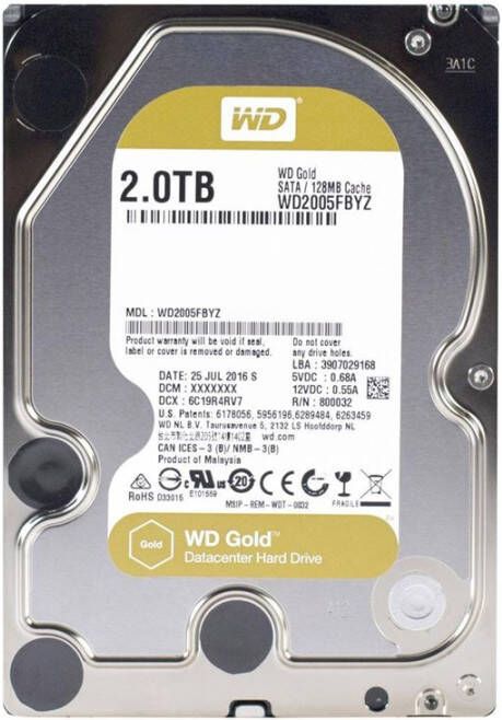 Western Digital Gold 2 TB Desktop