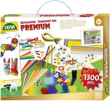 Lena Knutselset Premium Junior 38 Cm Karton Groen 1500 delig