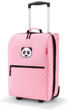 Reisenthel ®, trolley XS kinderen panda, stippen roze