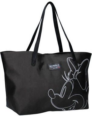 Disney Strandtas/shopper Minnie Mouse 33 Liter Polyester Zwart