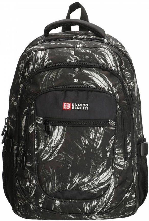 Enrico Benetti Santa Cruz 17.3&apos, &apos, Laptop Rugtas black Laptoprugzak