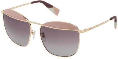 Furla Solbriller Sfu237 590323 , Geel, Dames