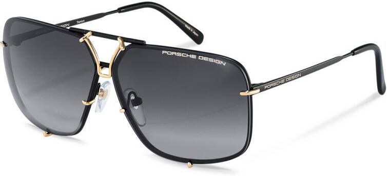 Porsche Design Zonnebrillen Zwart unisex