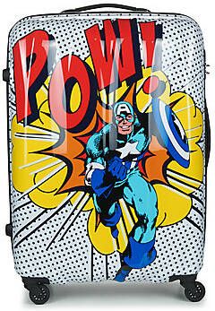 American Tourister Reiskoffers Marvel Legends Spinner 75/28 Alfatwist Wit