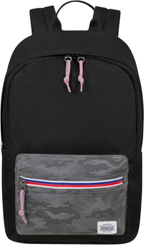American Tourister Upbeat Backpack Zip camo black backpack
