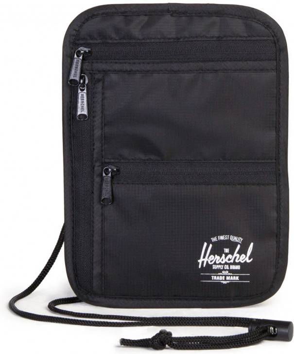 Herschel Supply Co. Ritsportemonnees Money Pouch Zwart