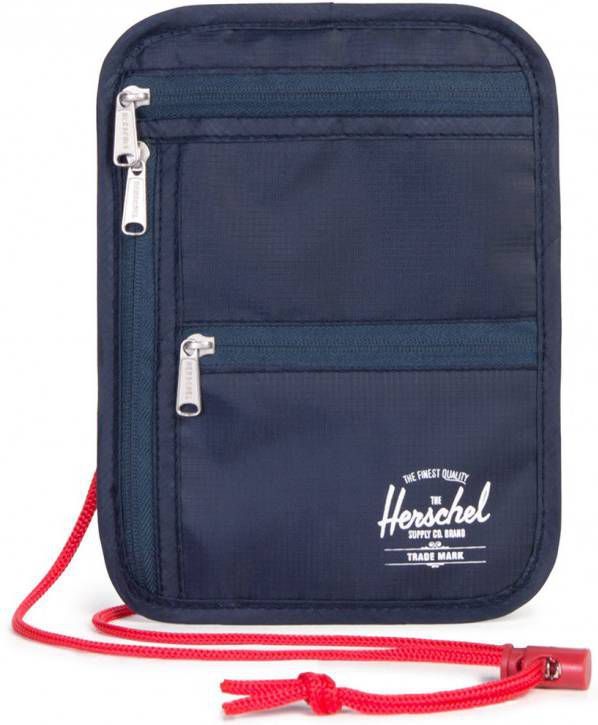 Herschel Supply Co. Ritsportemonnees Money Pouch Blauw