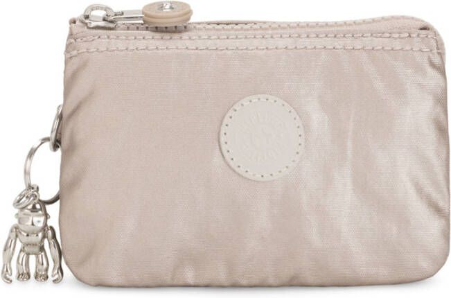 Kipling Ritsportemonnees Creativity Small Beige