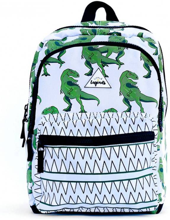 Little Legends Dagrugzak Backpack Large Dino Groen