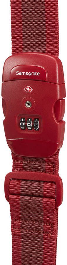 Samsonite Reiskoffers Luggage Strap/TSA Lock Rood