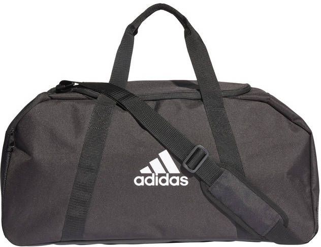adidas tiro primegreen duffel voetbaltas zwart/grijs kinderen