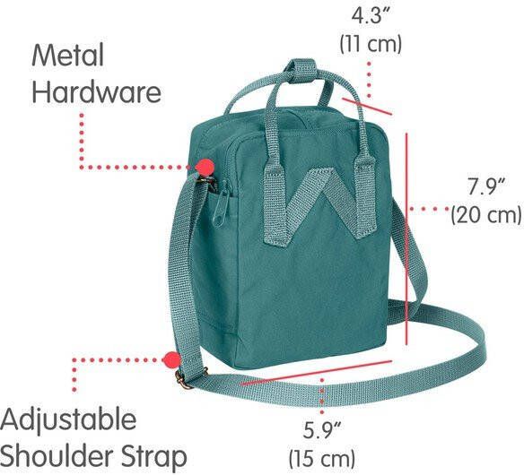 Fjällräven Fjallraven Crossbodytas Kanken Sling Groen