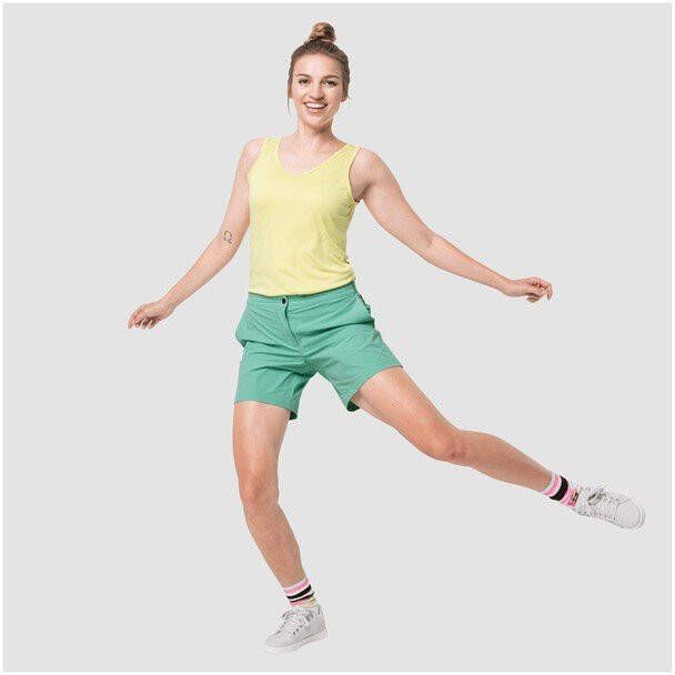 Jack Wolfskin JWP Korte Broek Dames Lichtgroen