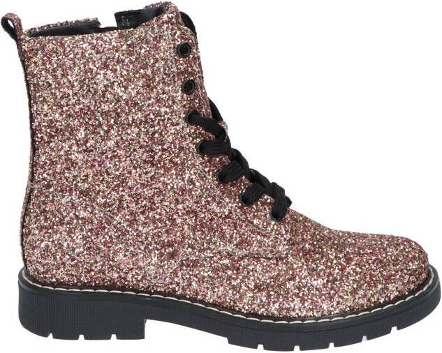 Kipling Fernanda Bis Pink Mix Veter boots